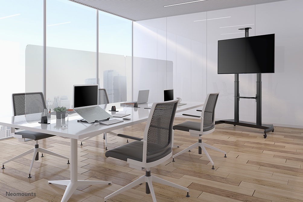 Neomounts NS-CLMPSTANDBLACK Juego de pinzas de escritorio (2 uds.) - máx 8 kg